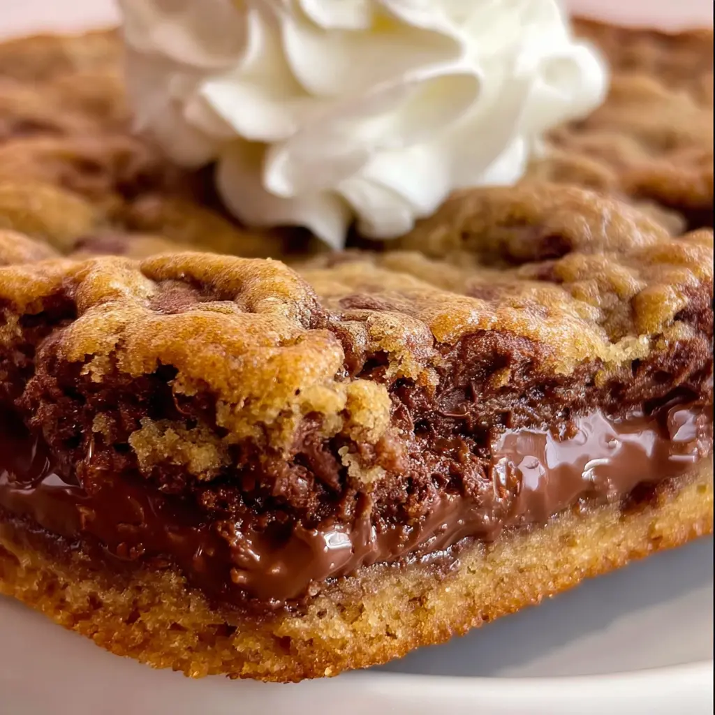 Nutella Cookie Pie