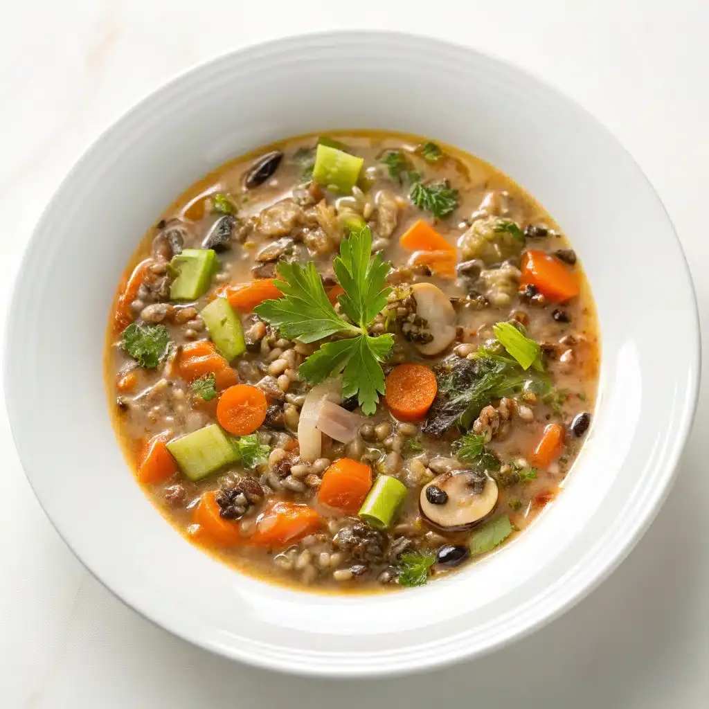 Cozy Autumn Wild Rice Soup: Warming and Flavorful