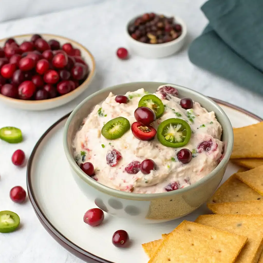Cranberry Jalapeño Cream Cheese Dip – Make It Tonight