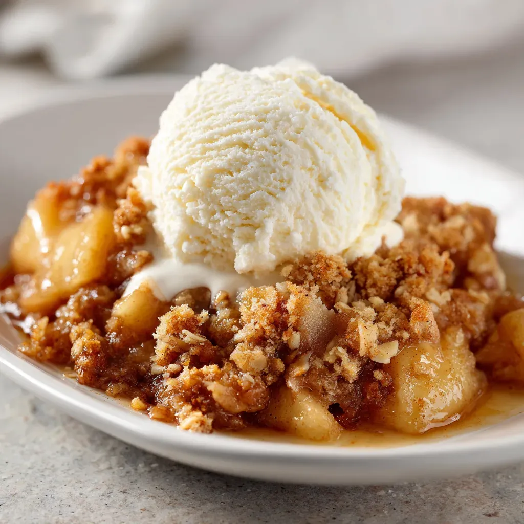 Slow Cooker Apple Crisp