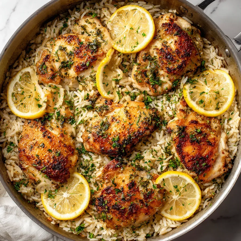 Lemon Herb Chicken and Rice