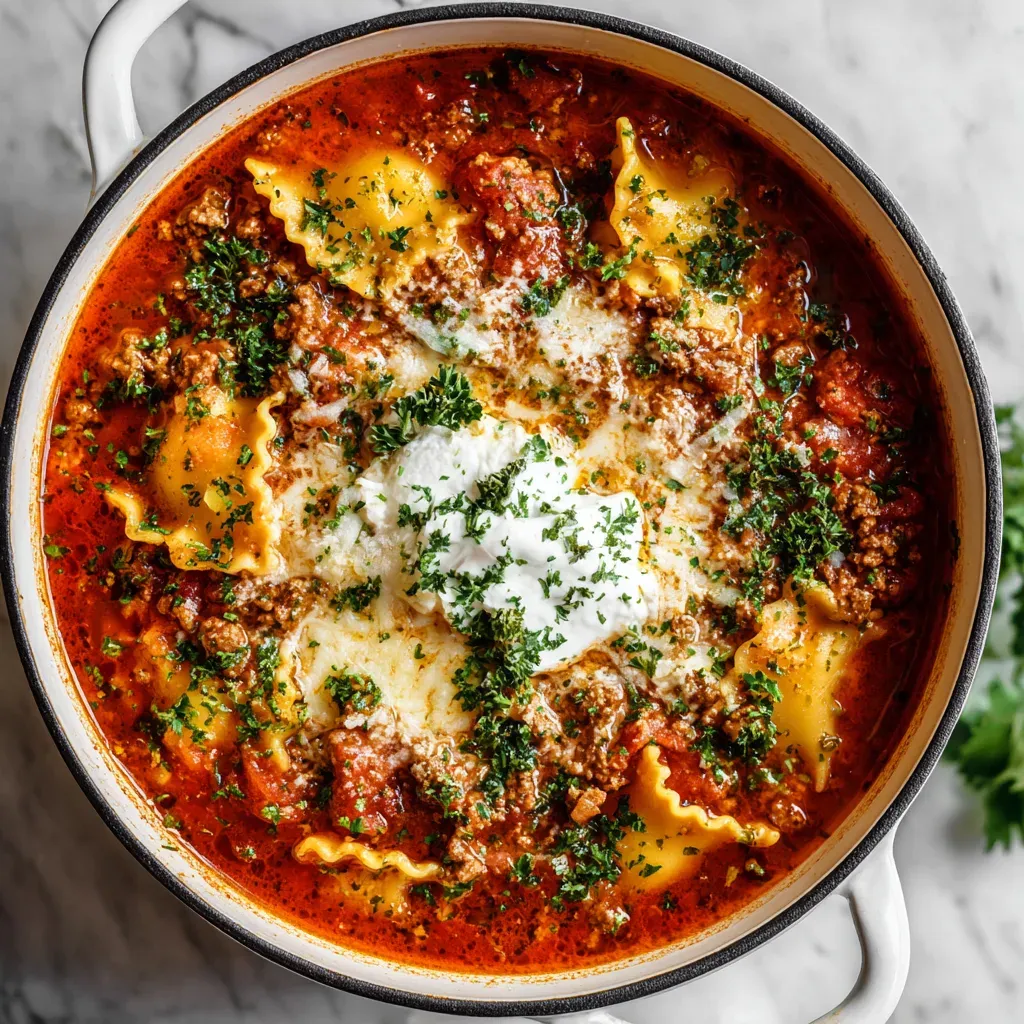 Gluten Free Lasagna Soup is rich, cozy, and weeknight-easy. Make this comforting bowl tonight—get the recipe and tips now!