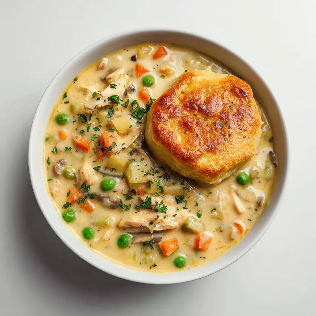 Chicken Pot Pie Soup Recipe
