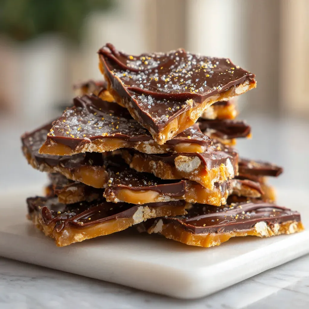 Classic Christmas Toffee is the recipe I pull out when the house is buzzing, the dog is underfoot,