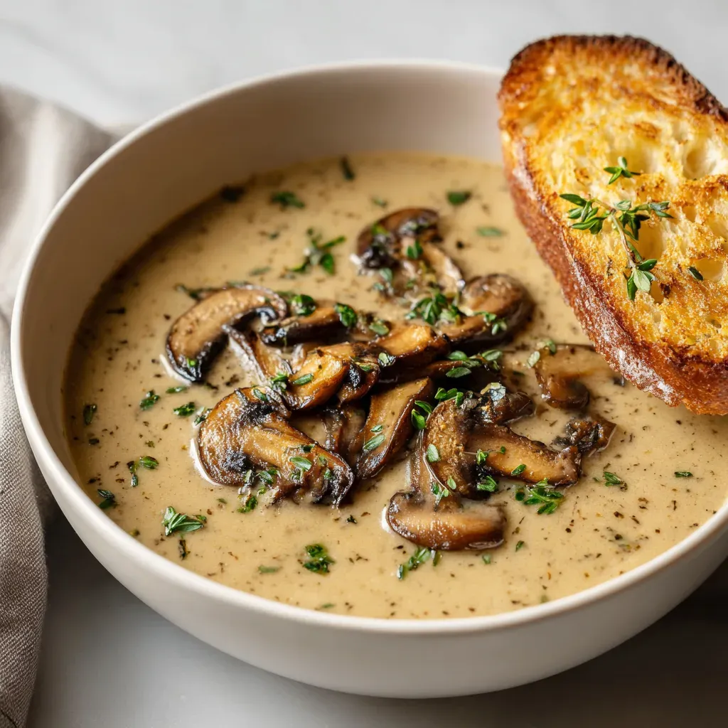 Best Creamy Mushroom Soup