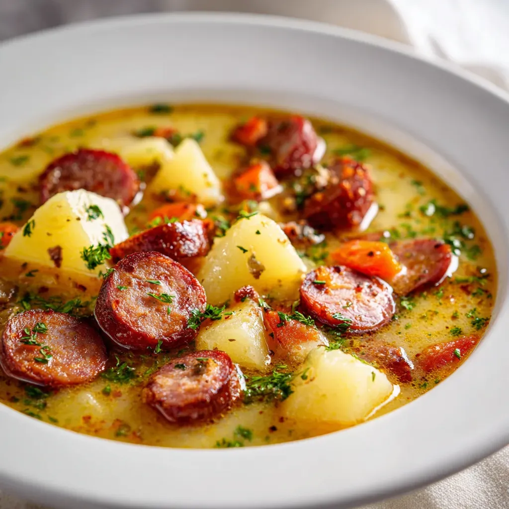 Kielbasa Potato Soup