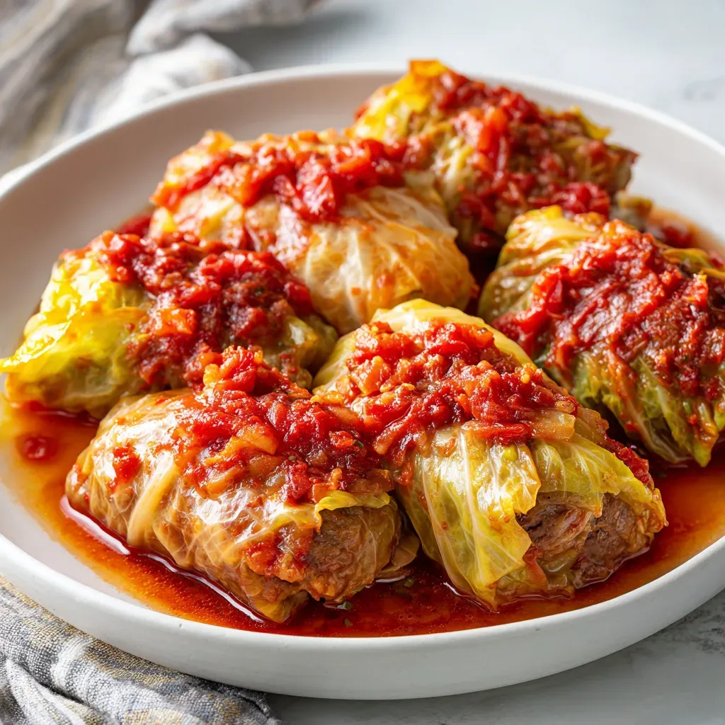 Slow Cooker Unstuffed Cabbage Rolls