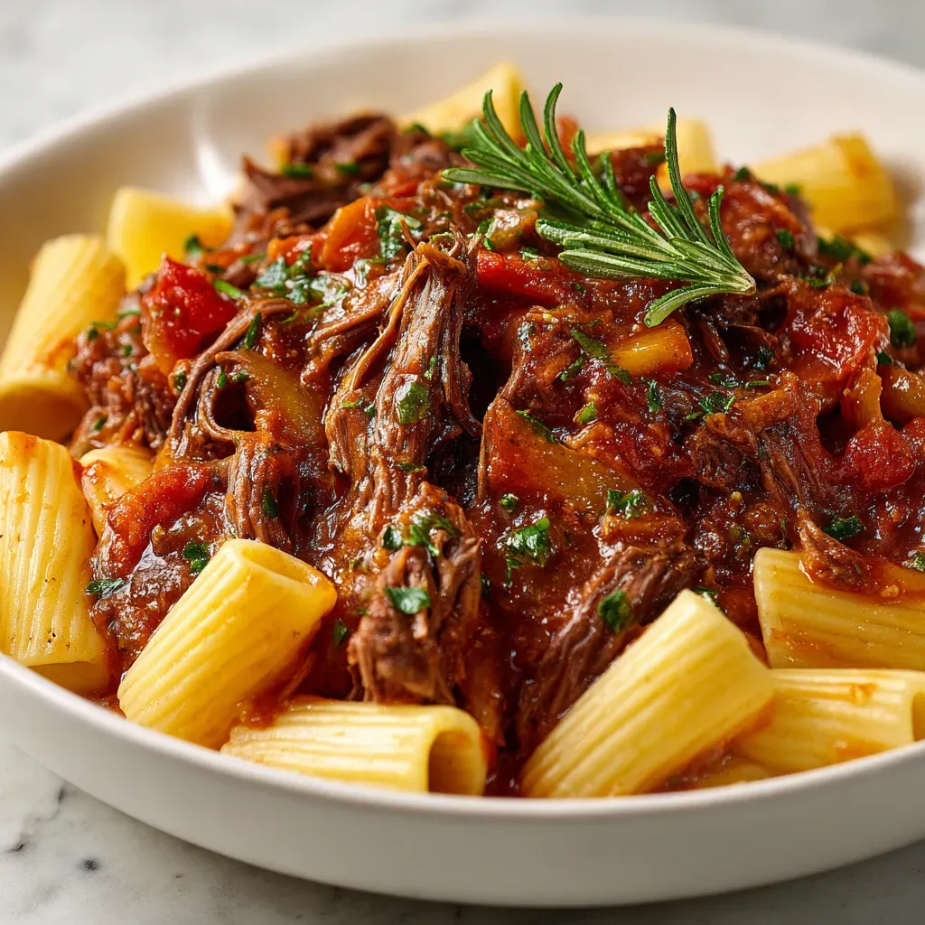 SLOW COOKER ITALIAN BEEF RAGU