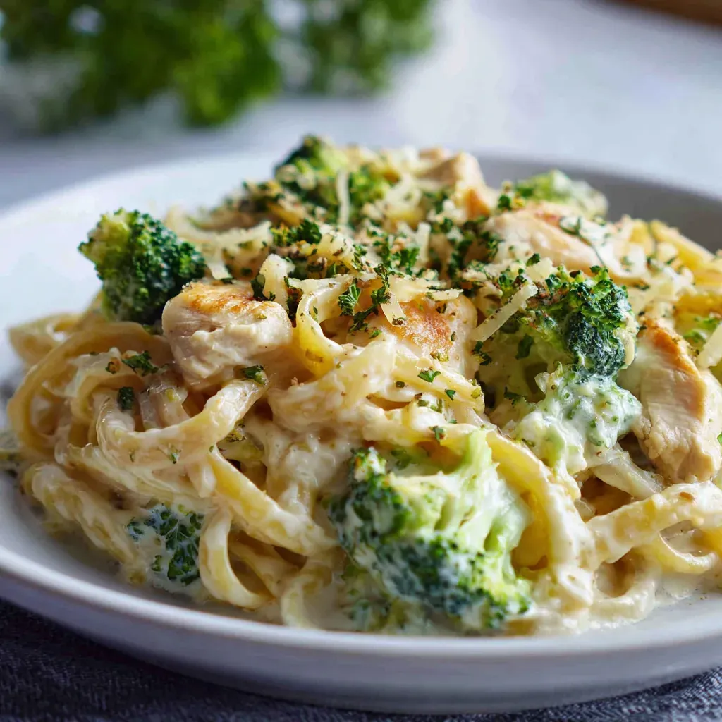 Crockpot Chicken Broccoli Alfredo – Comforting, Creamy