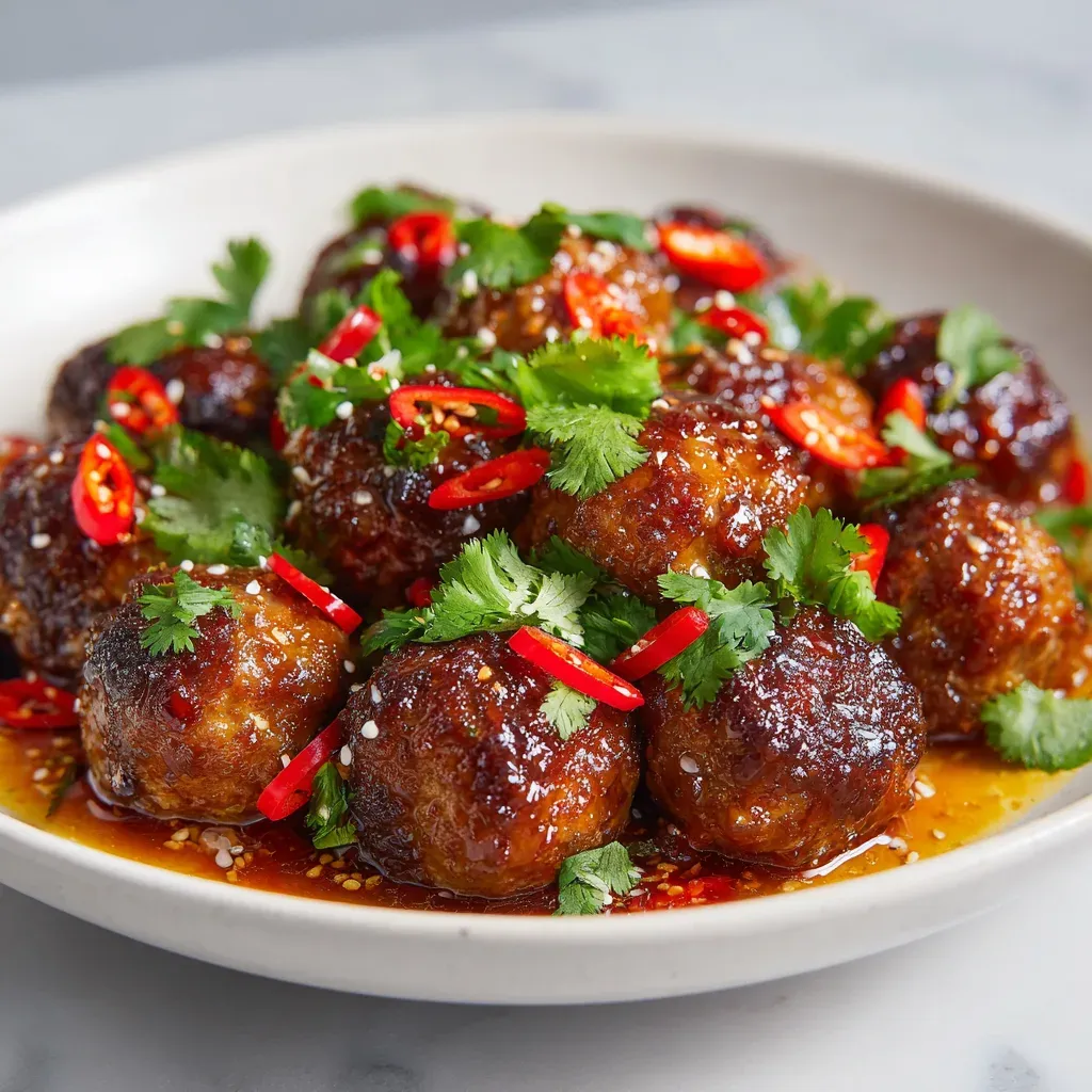 Sweet Chili Meatballs