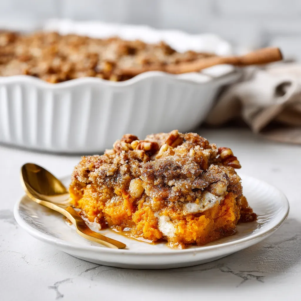 Southern Maple Sweet Potato Casserole is the kind of cozy comfort food that saves the day when dinner chaos hits. Last Thanksgiving,