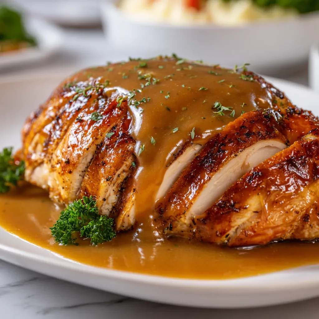 turkey with gravy sauce – Deliciously Creamy and Comforting