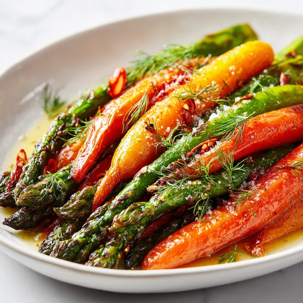 Roasted Asparagus and Carrot