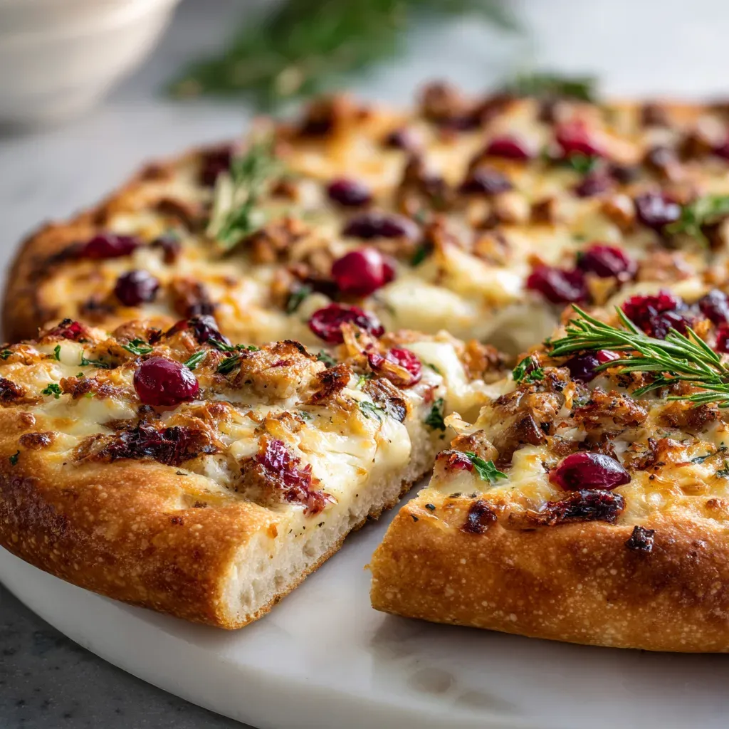 Thanksgiving Pizza - The Gunny Sack