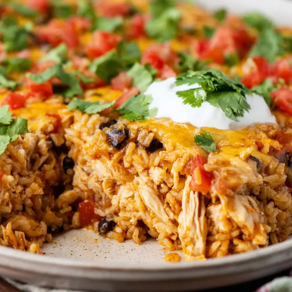 Mexican Chicken and Rice Casserole: Irresistibly Easy & Flavor-Packed!